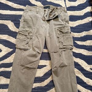 *Vintage* Abercrombie & Fitch Men's Cargo Pants. Size 32x30. Army Green.